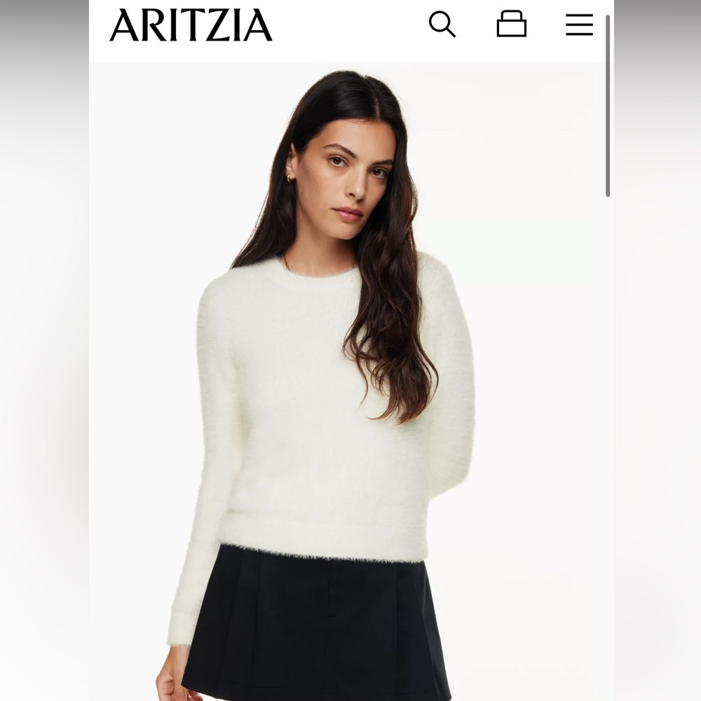Sunday Best | Fuzzy Knitted Sweater